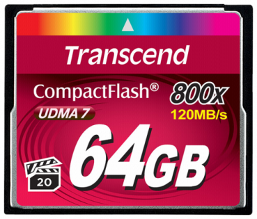 Transcend Compact Flash     64GB 800x