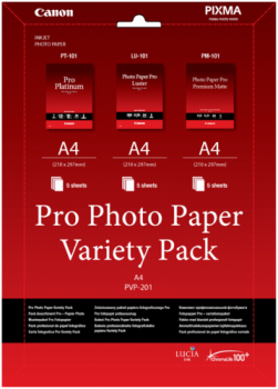 Canon PVP-201 Pro Photo Paper Variety Pack A 4 3x5 Blatt