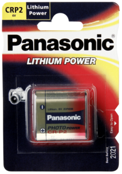 1 Panasonic Photo CR-P2P Lithium