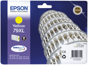 Epson DURABrite Ultra Ink 79 XL Tintenpatrone yellow      T 7904