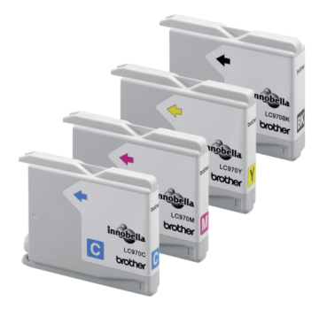 Brother LC-970 Value Pack BK/C/M/Y