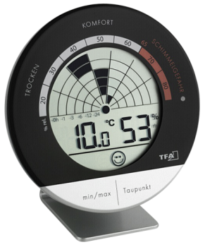 TFA 30.5032 Schimmel Radar Digitales Thermo-Hygrometer