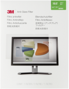 3M AG190 Blendschutzfilter für Standard Monitore 19"