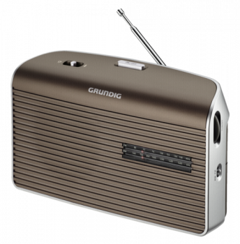 Grundig Music 60 braun/silber