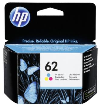 HP C2P06AE Tintenpatrone 3-farbig No. 62