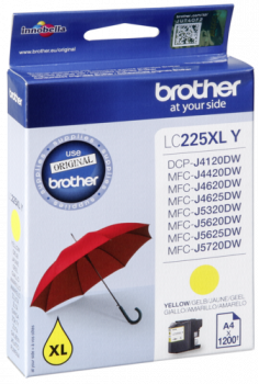Brother LC-225 XLY gelb