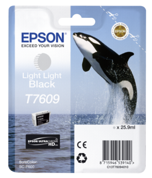 Epson Tintenpatrone light light black T 7609