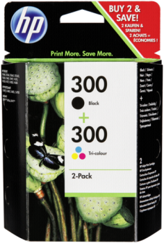 HP CN 637 EE Multipack schwarz/color No. 300