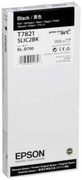 Epson Tintenpatrone schwarz T 782 200 ml              T 7821