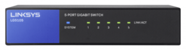 Linksys Unmanaged Switches 5-port                 LGS105-EU