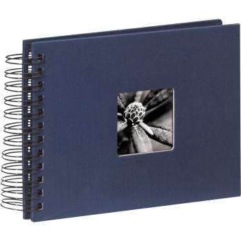 Hama "Fine Art" Spiral blau 24x17 50 schwarze Seiten   90152