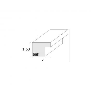 Deknudt S66KD1 P1          13x18 Holz silber mit Passepartout