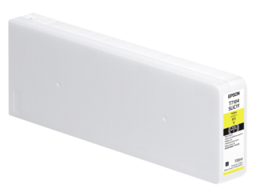 Epson Tintenpatrone yellow T 710 700 ml              T 7104
