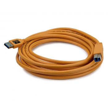 Tether Tools TetherPro USB 3.0 A-B Stecker 4,6m orange