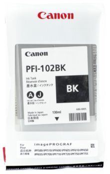 Canon PFI-102 BK Tinte schwarz