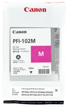 Canon PFI-102 M Tinte magenta