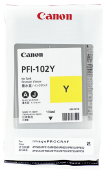 Canon PFI-102 Y Tinte gelb