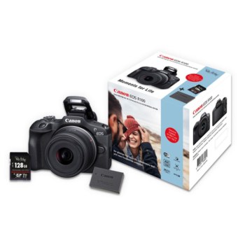 Canon EOS R100 + 18-45mm IS STM Special Edition mit Canon LP-E17