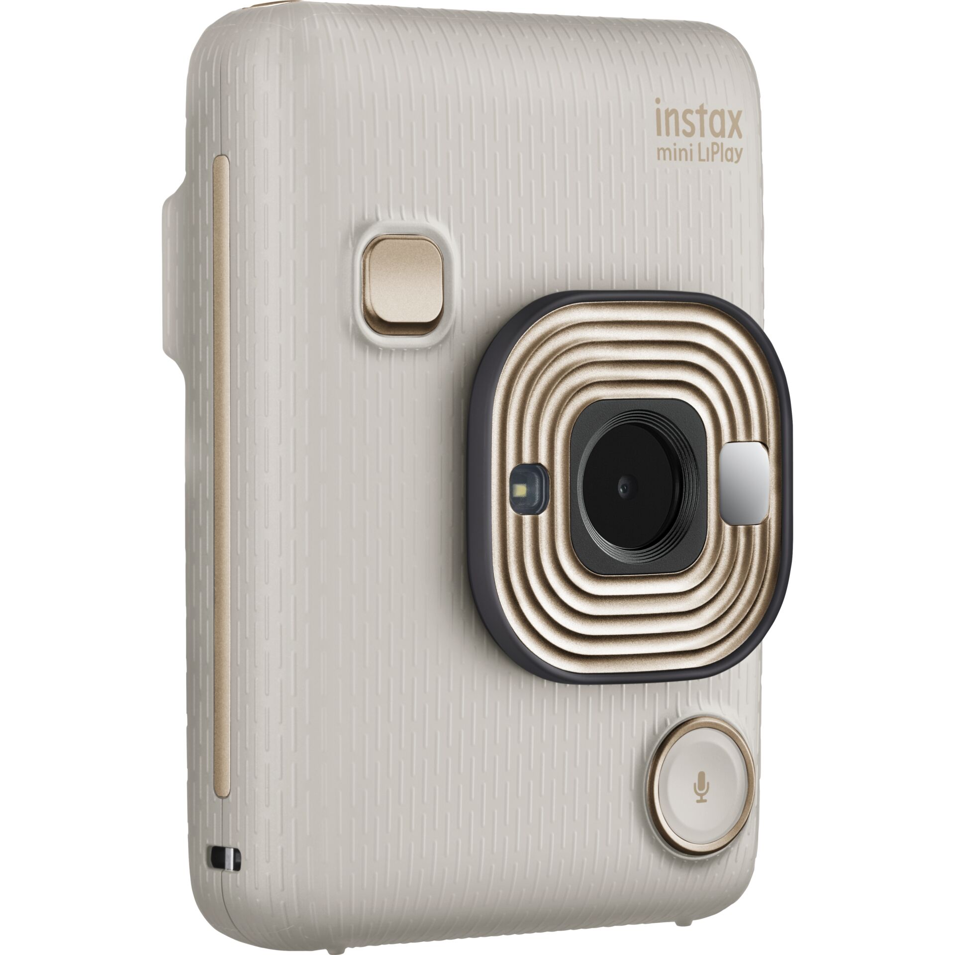 polaroid camera beige