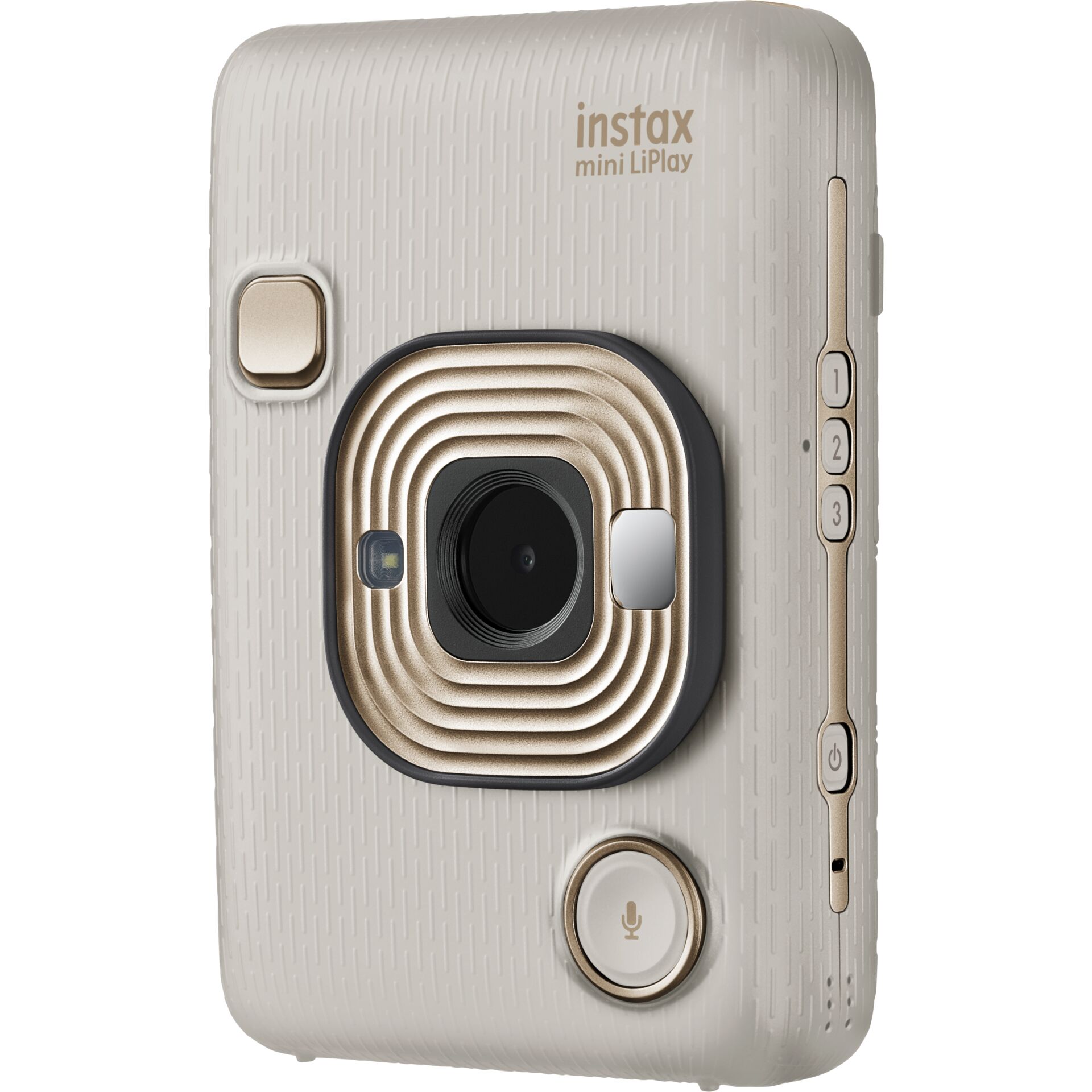 polaroid camera beige