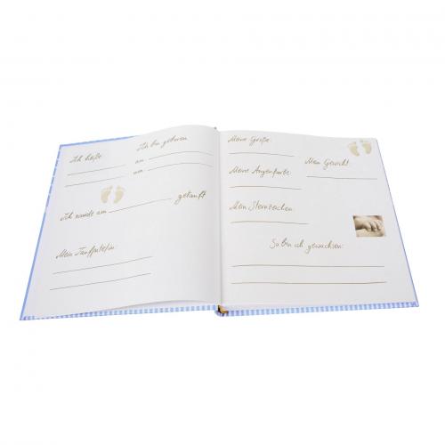 Goldbuch Sweetheart blau   30x31 60 Seiten Babyalbum        15802