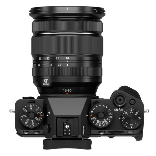 FUJIFILM X-T5 schwarz+XF 4,0/16-80 mm R OIS WR