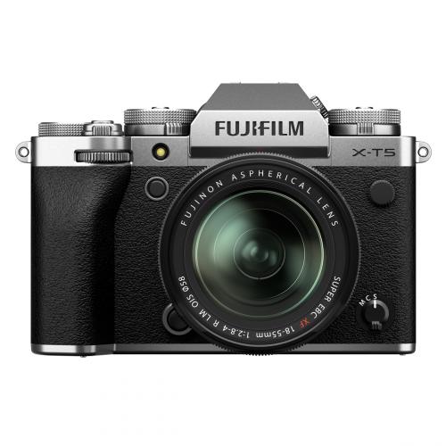 FUJIFILM X-T5 silber+XF 2,8-4/18-55 mm R LM OIS