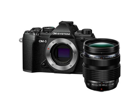 OM SYSTEM OM-5+2,8/12-40 mm PRO II schwarz, Kamerakit