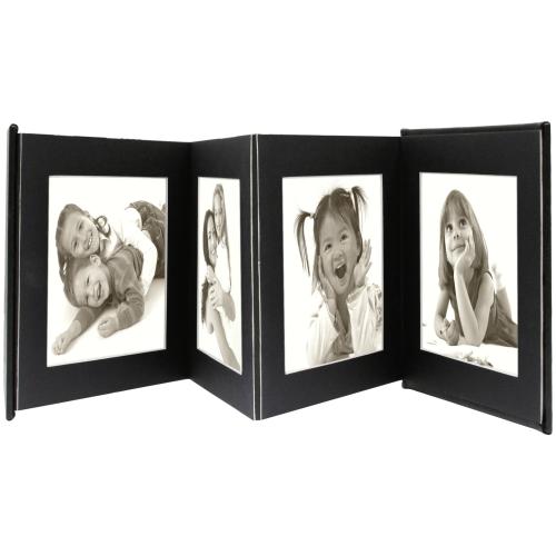 Deknudt Leporello schw.  8x15x20 Kunstleder 8 Bilder   A66DC2 8PH