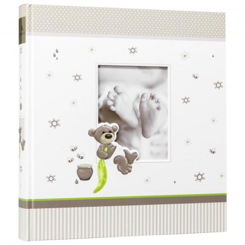 Goldbuch Honigbär          30x31 60 Seiten Babyalbum        15238