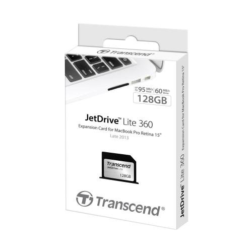 Transcend JetDrive Lite 360 128G MacBook Pro 15" Retina 2013-15