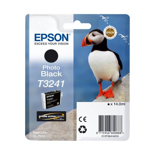 Epson Tintenpatrone photo black T 324                     T 3241