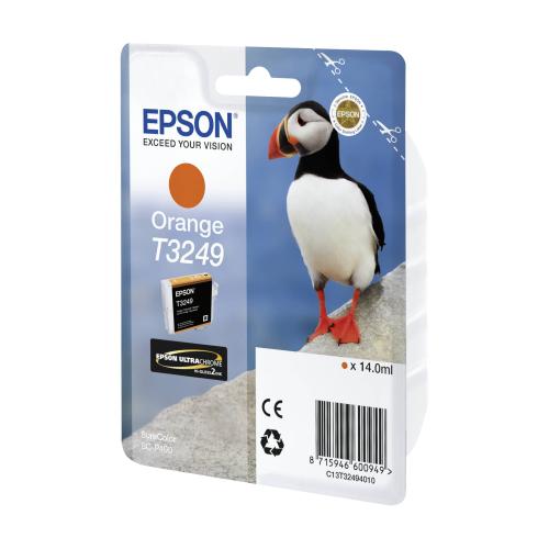 Epson Tintenpatrone orange T 324                     T 3249