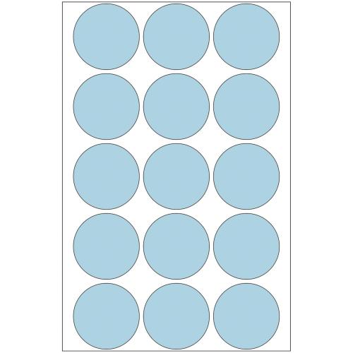Herma Vielzwecketik.blau rund 32 32 Blatt 111x170 480 Stück  2273