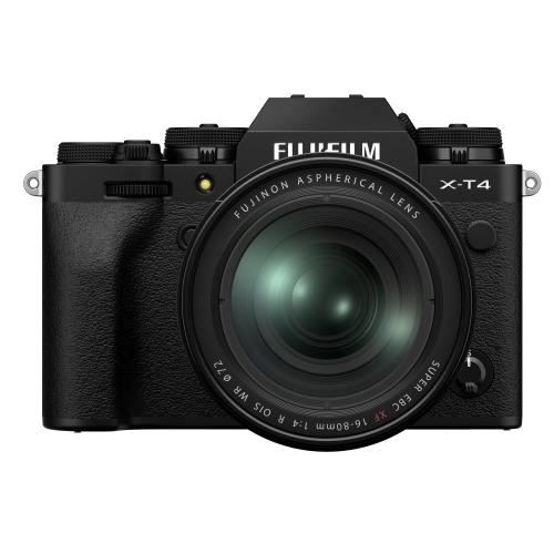 FUJIFILM X-T4 schwarz + XF16-80mm Kit