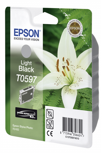 Epson Tintenpatrone light schwarz T 059             T 0597
