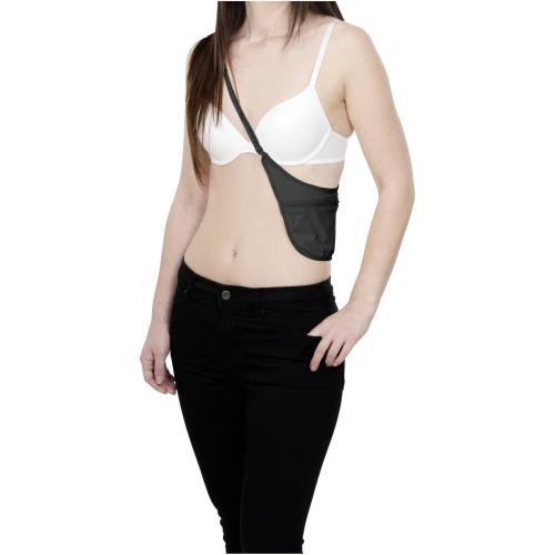 Pacsafe Coversafe S80 geheime Umhängetasche black