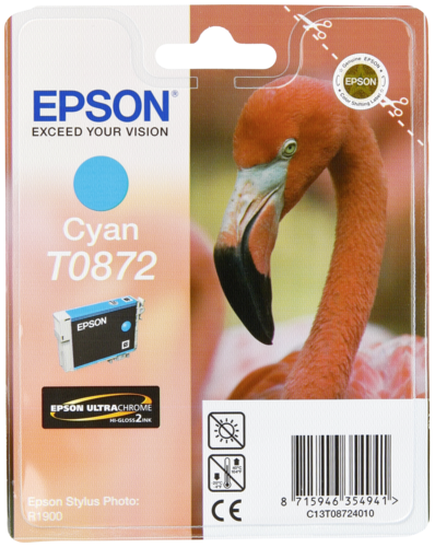 Epson Tintenpatrone cyan T 087                     T 0872