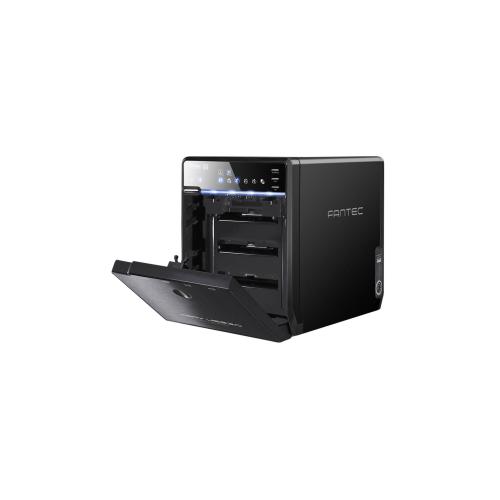 FANTEC QB-35US3-6G schwarz 4x3,5" SATA HDD USB3.0 eSATA