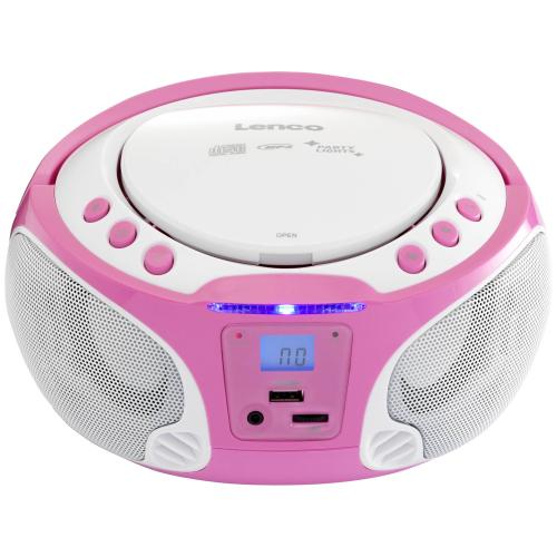 Lenco SCD-650 pink