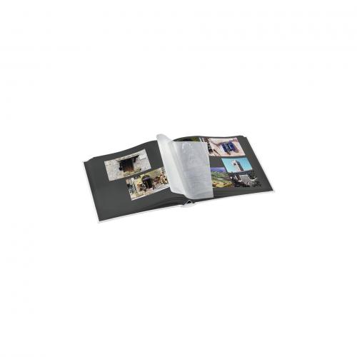 Hama La Fleur Jumbo weiß   30x30 100 schwarze Seiten         2220