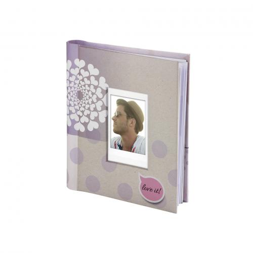 Fujifilm Instax Mini Stylish Fotoalbum Dots 60 Bilder