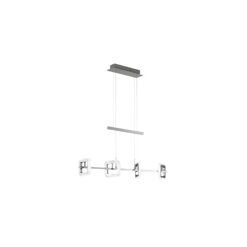 WOFI LED Pendelleuchte DAVIS 4flg 5W fest 400lm