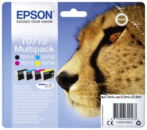 Epson DURABrite Multipack T 071                     T 0715