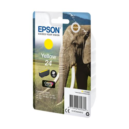 Epson Tintenpatrone yellow Claria Photo HD T 242     T 2424