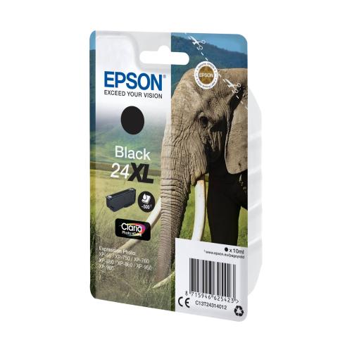 Epson Tintenpatrone XL schwarz Claria Photo HD T 243     T 2431