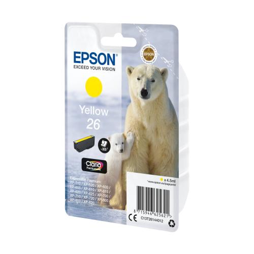 Epson Tintenpatrone yellow Claria Premium T 261      T 2614