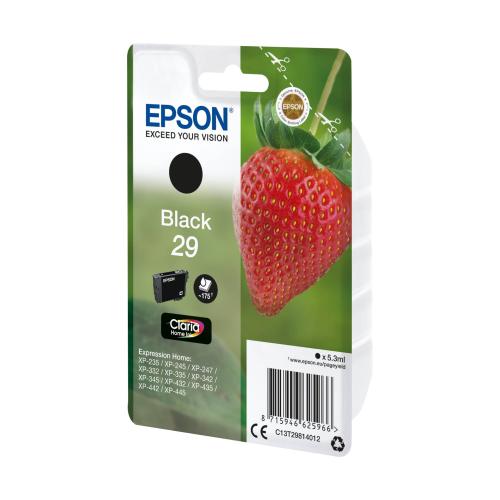 Epson Tintenpatrone schwarz Claria Home 29            T 2981