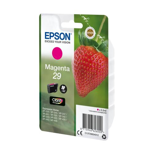 Epson Tintenpatrone magenta Claria Home 29            T 2983