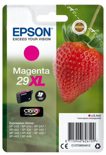 Epson Tintenpatrone XL magenta Claria Home 29            T 2993